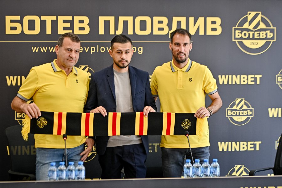 Съвместна пресконференция на Ботев Пловдив и WINBET1