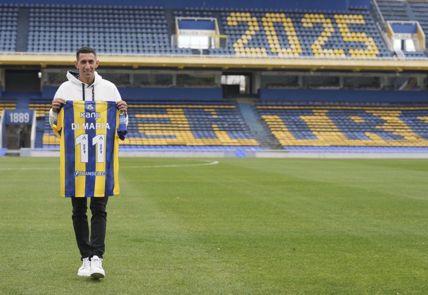Анхел Ди Мария се завърна в родния си клуб Росарио1