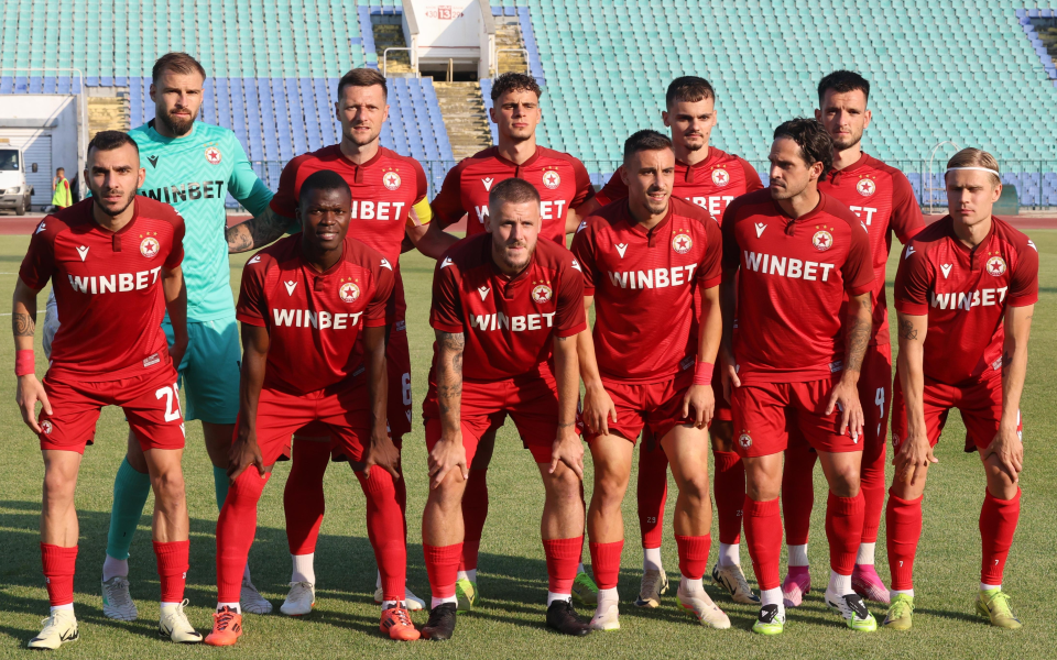 ЦСКА представи отбора си срещу Раднички Ниш