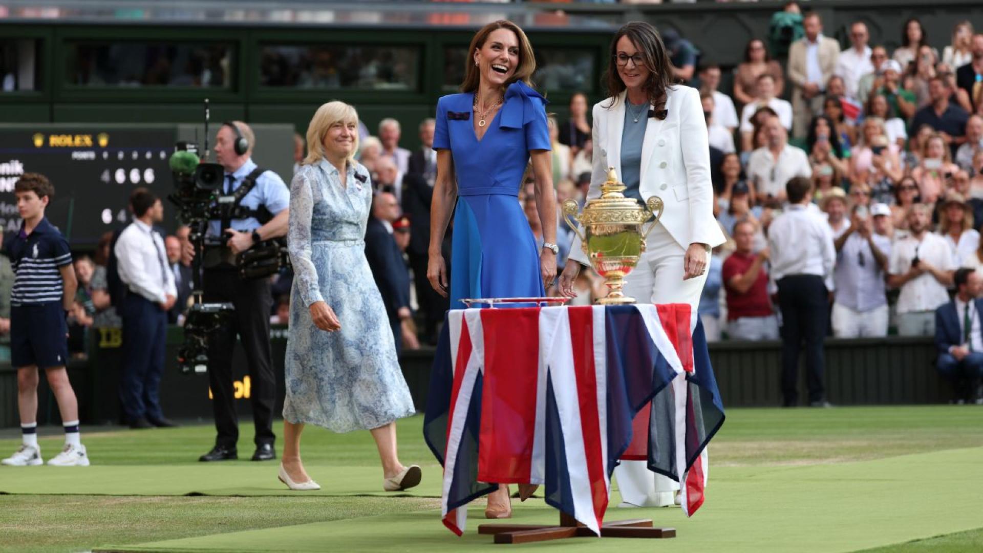 Любовта не беше само част от финалите на Уимбълдън –