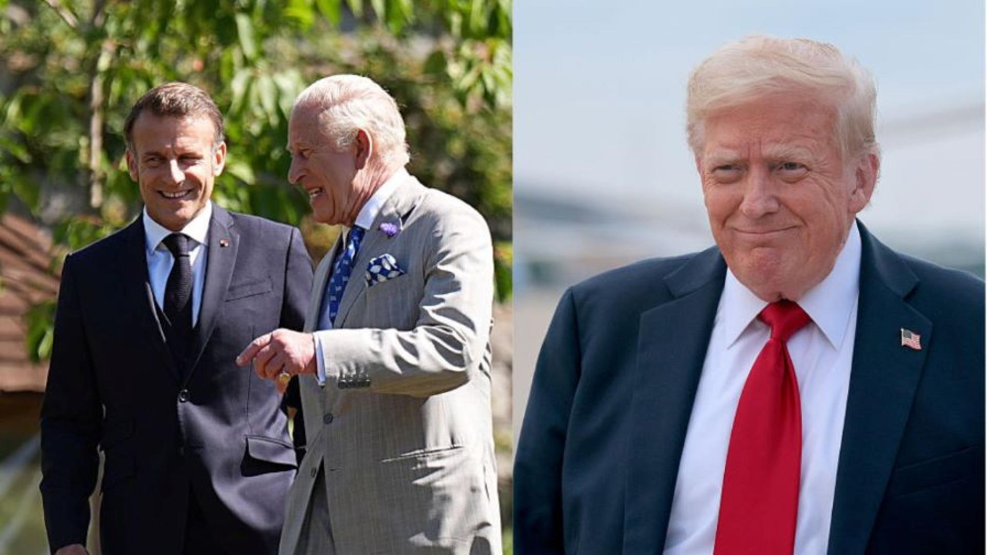 На 14 юли Бъкингамският дворец съобщи че президентът на САЩ