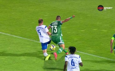 Оливие Вердон направи резултата 5:0 за Лудогорец след нова отсъдена дузпа