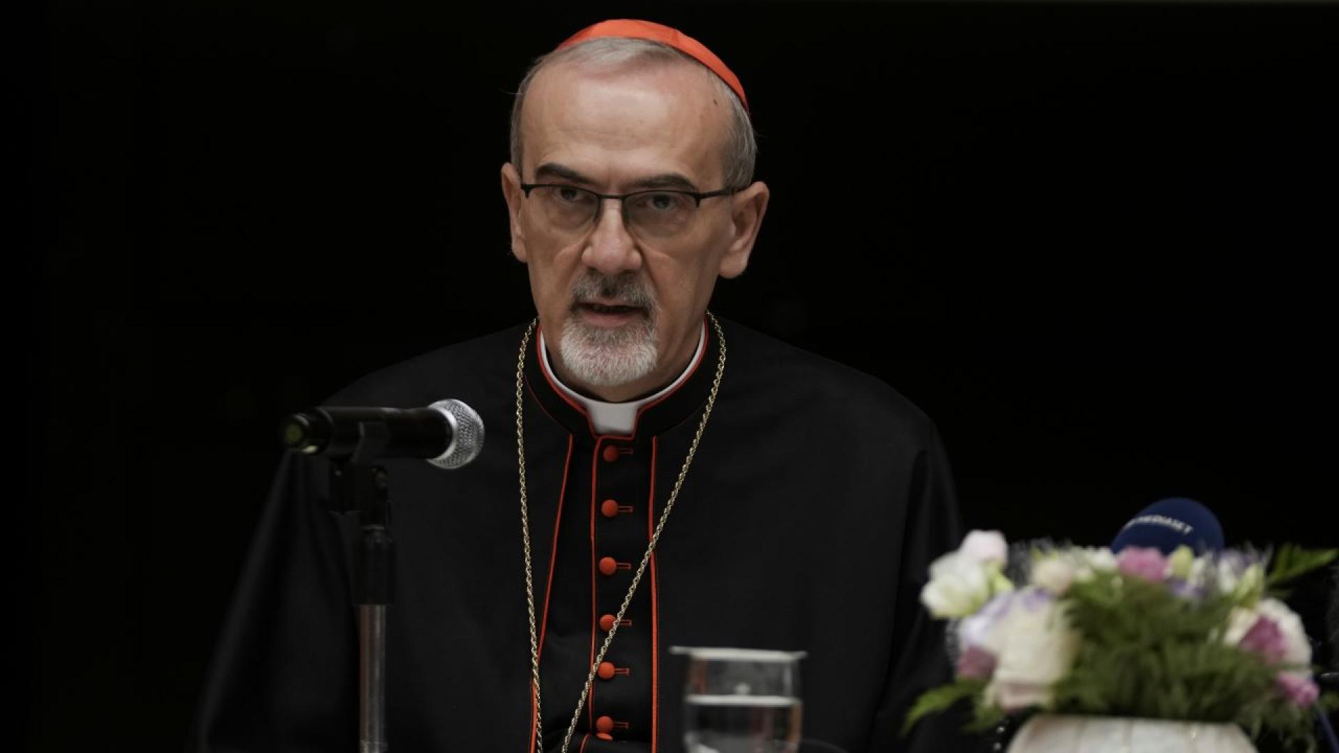 Латинският патриарх на Йерусалим кардинал Пиербатиста Пицабала заяви днес при