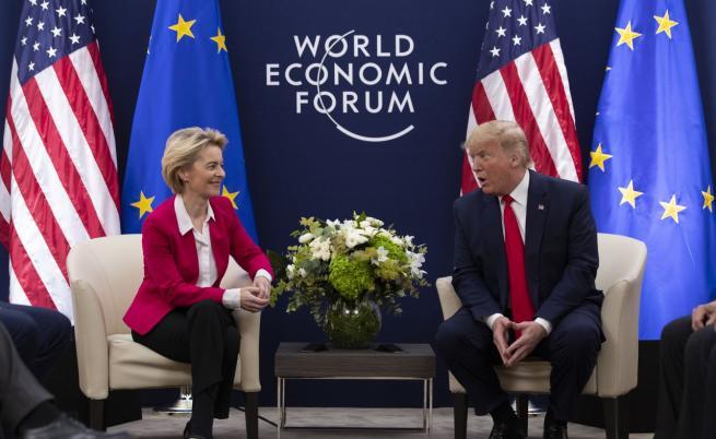 Фон дер Лайен ще се срещне с Тръмп в Шотландия в неделя