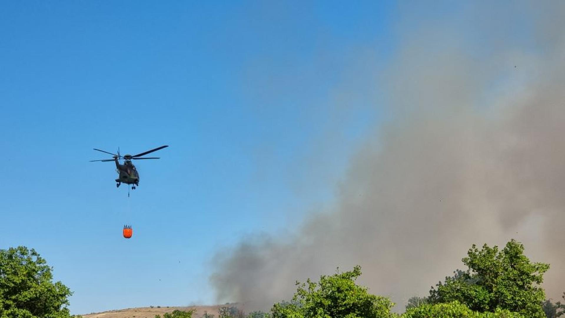 Днес у нас пристигна и четвъртият хеликоптер който България поиска