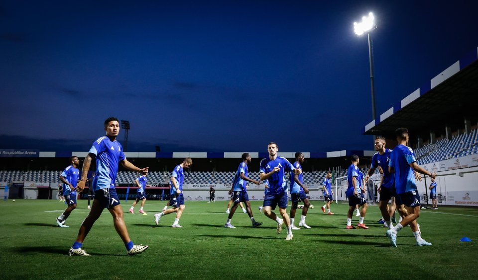 Тренировка на Левски1