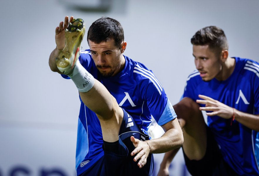 Тренировка на Левски1