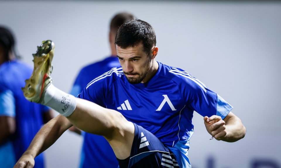 Тренировка на Левски1