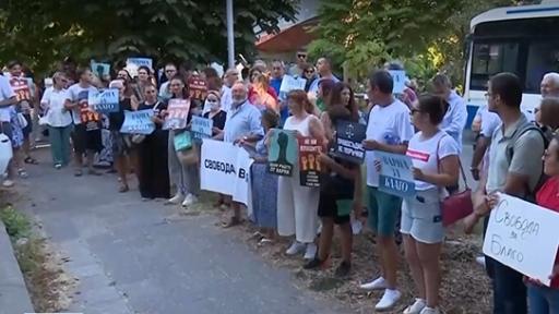 Протест във Варна в подкрепа на кмета Благомир Коцев
