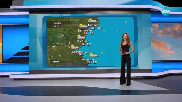 Прогноза за времето (20.08.2025 - обедна емисия)
