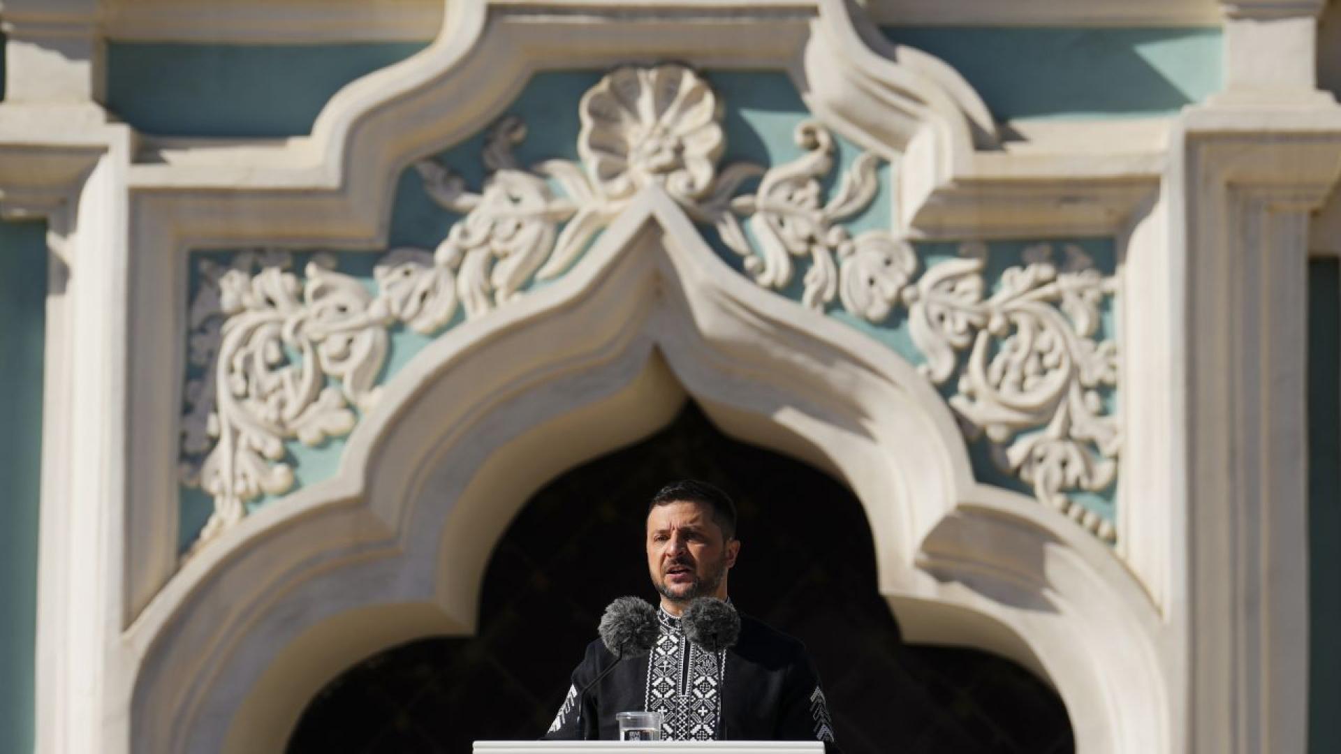 На закрито заседание на парламента миналата седмица украинският президент Володимир