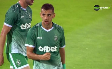 Лудогорец - Шкендия 2:0 /първо полувреме/