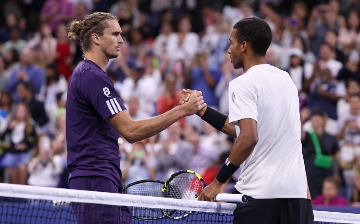Огромна изненада! Оже-Алиасим обърна и изхвърли Зверев от US Open