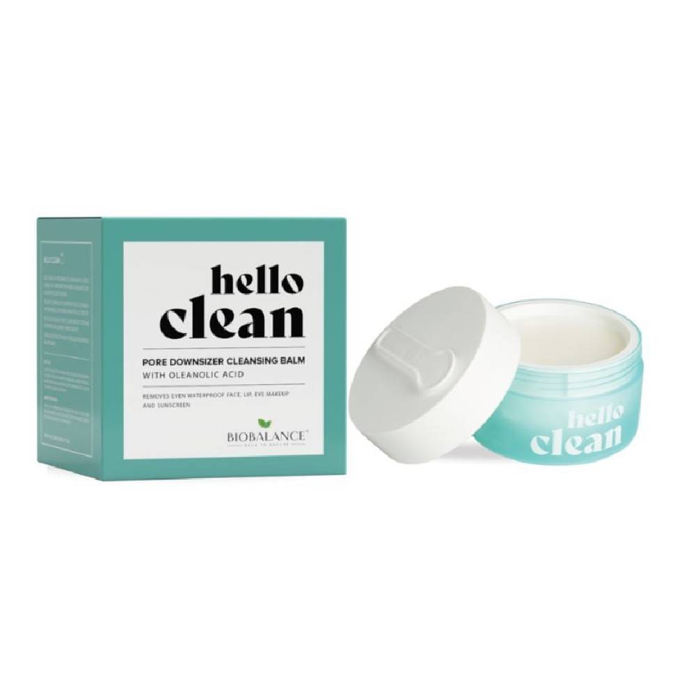 BIOBALANCE HELLO CLEAN Почистващ балсам за лице минимизиращ порите