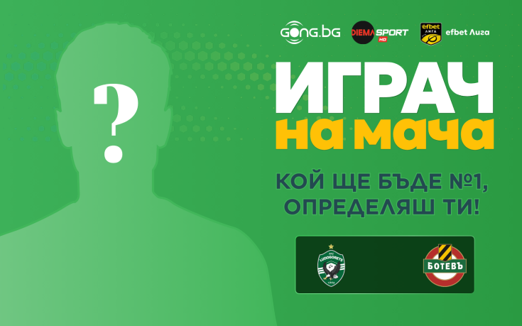 Кой ще бъде №1 на Лудогорец - Ботев Пловдив, избираш ти!