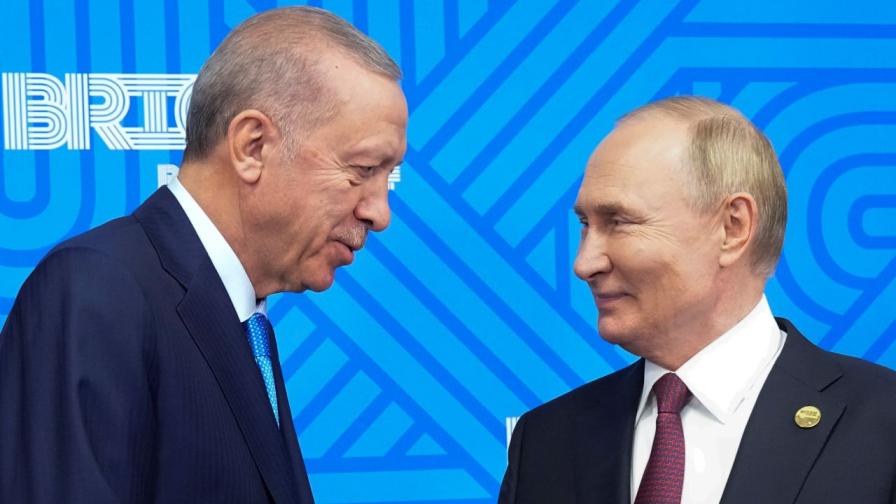 <p>Путин благодари на Ердоган за Украйна</p>