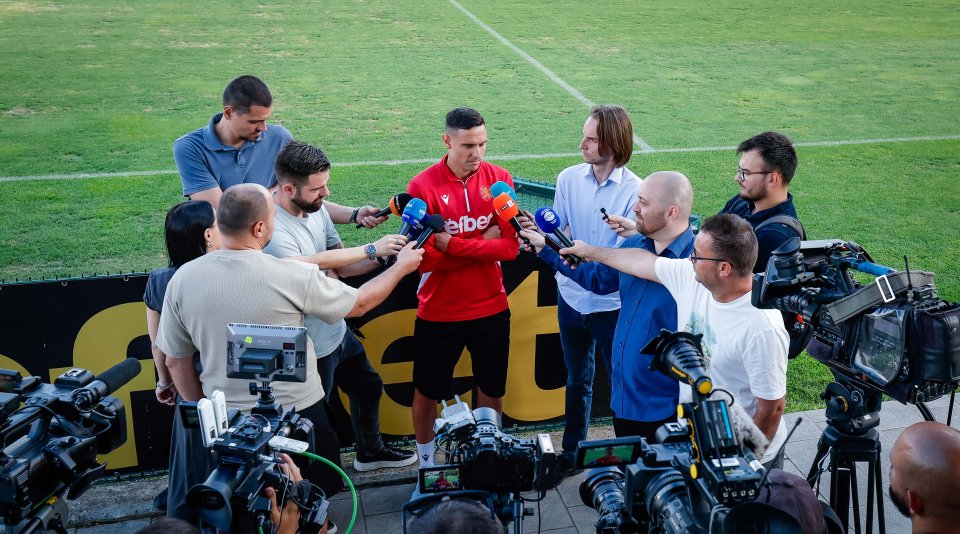 Тренировка на националния отбор на България1