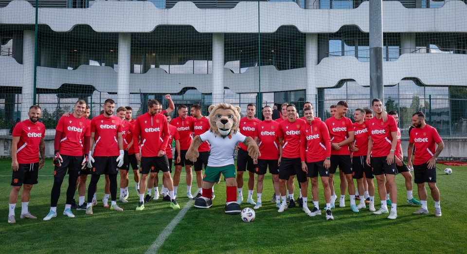 Тренировка на националния отбор на България1