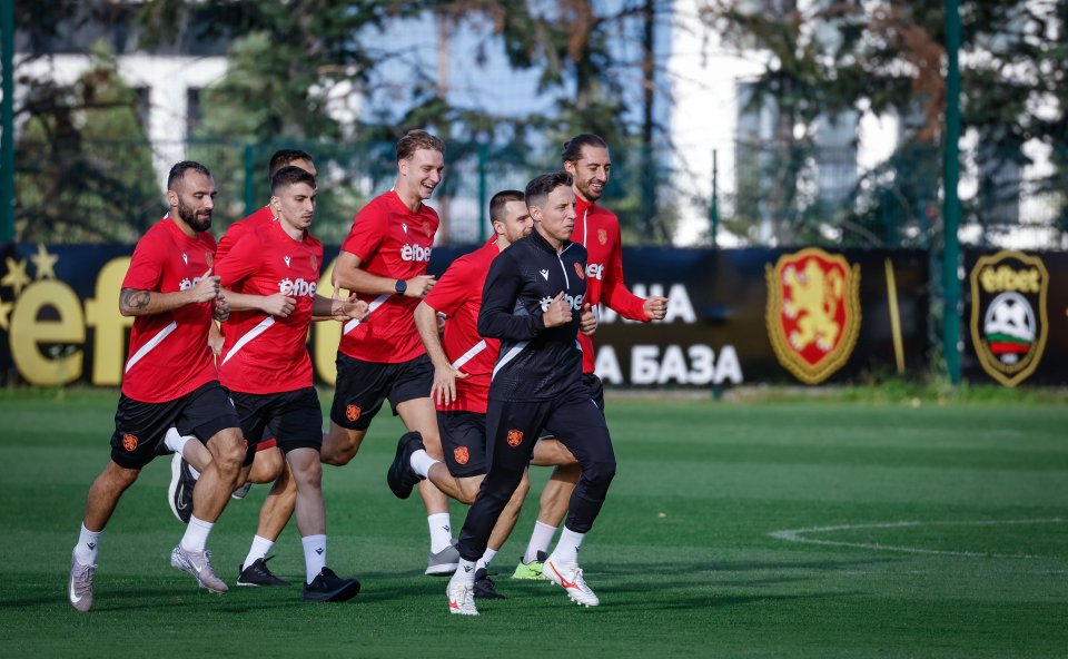 Тренировка на националния отбор на България1