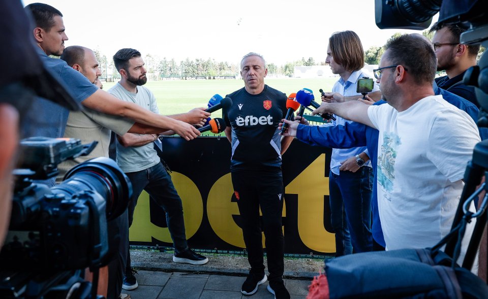 Тренировка на националния отбор на България1