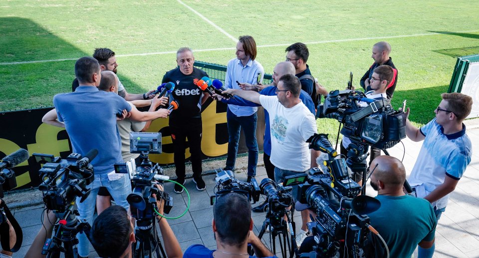 Тренировка на националния отбор на България1