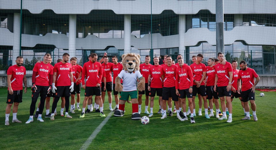 Тренировка на националния отбор на България1