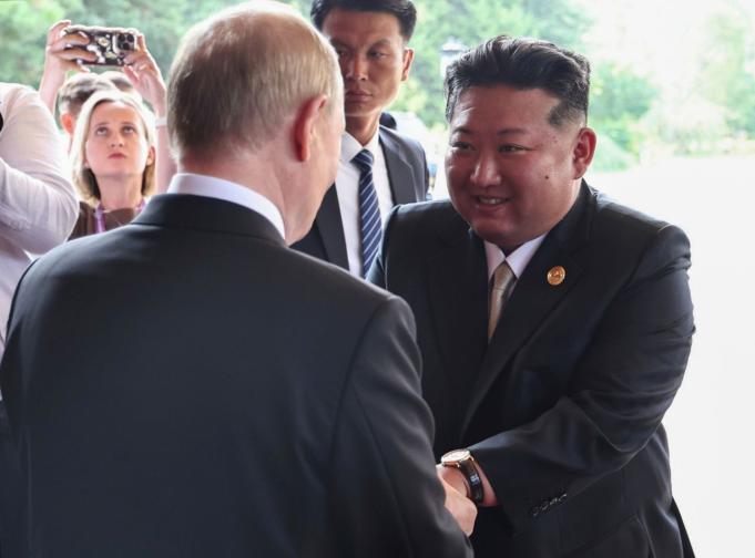 Ким Чен ун Владимир Путин
