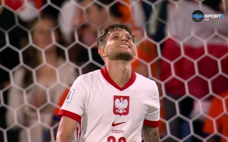 Нидерландия - Полша 1:0 /първо полувреме/