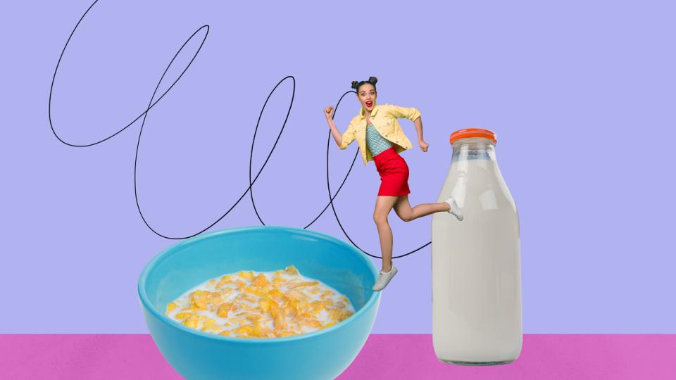 колаж жена