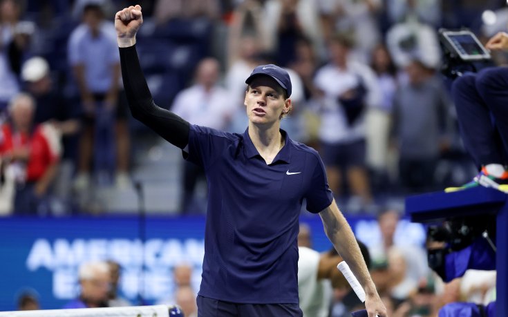Синер загуби сет, но си осигури финал с Алкарас на US Open