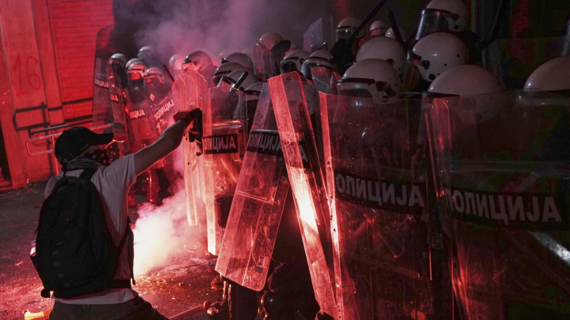 Тази вечер в цяла Сърбия бяха обявени нови протести в