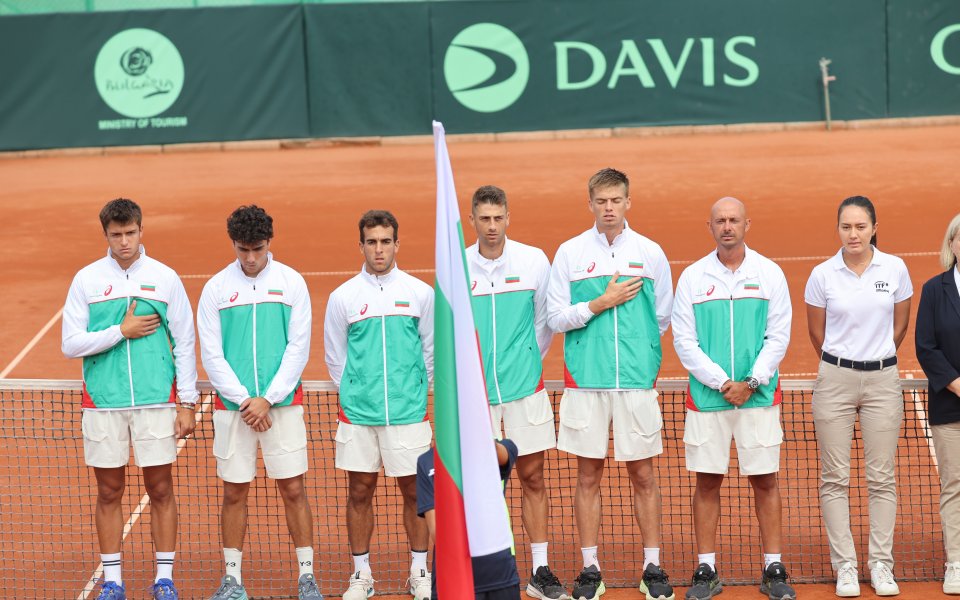 България ще е домакин на Белгия в Световна група за Купа 