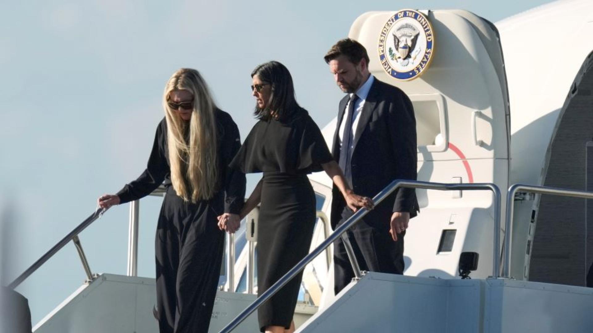 Ерика Кърк вдовицата на американския инфлуенсър Чарли Кърк който бе