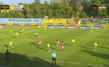 Добруджа - Локомотив София 0:0 /първо полувреме/
