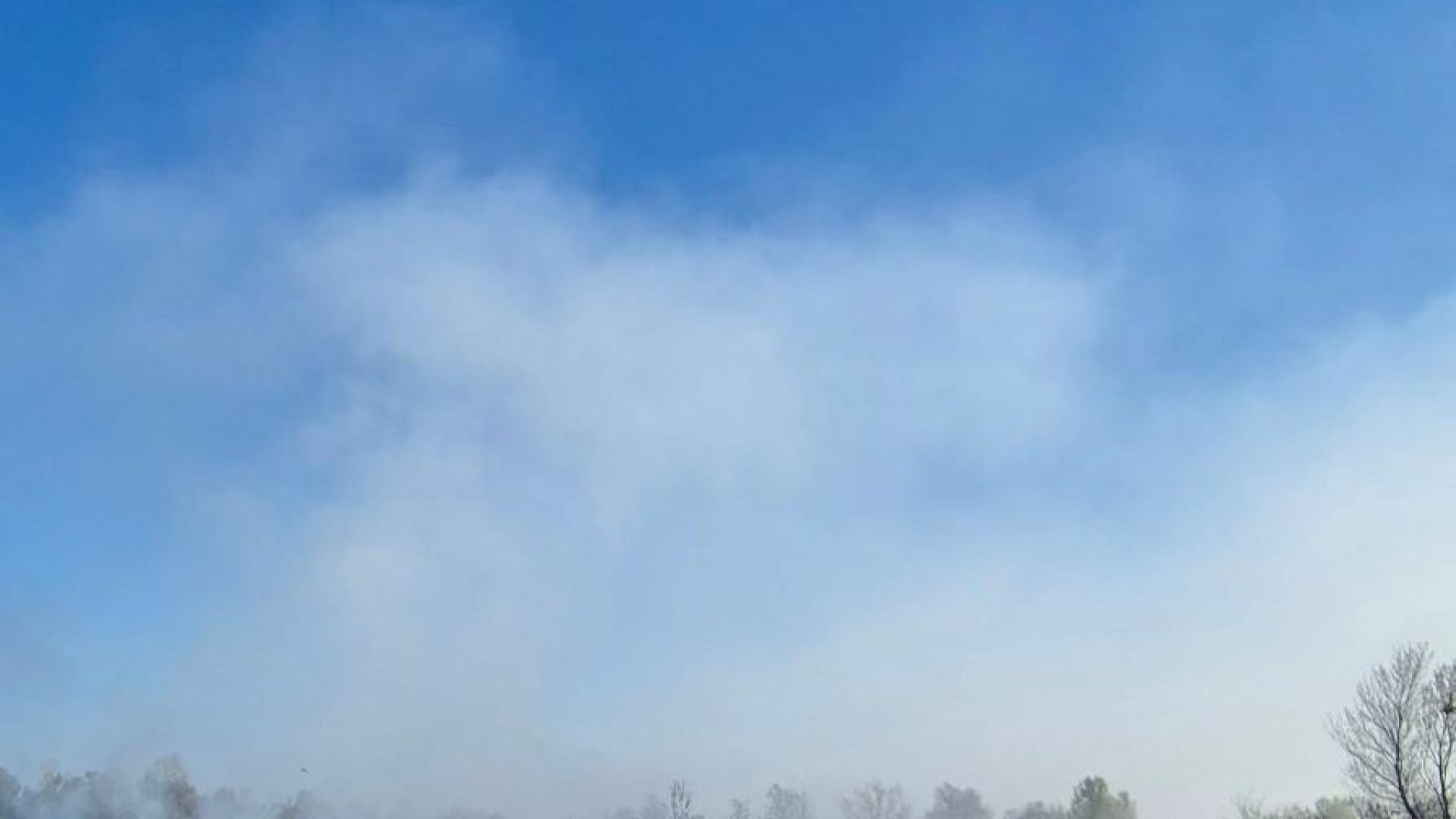 Два пожарни екипа са на терен за ликвидиране на нововъзникнали