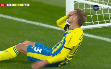 Греда и фрапантен пропуск за Саутхемптън на 