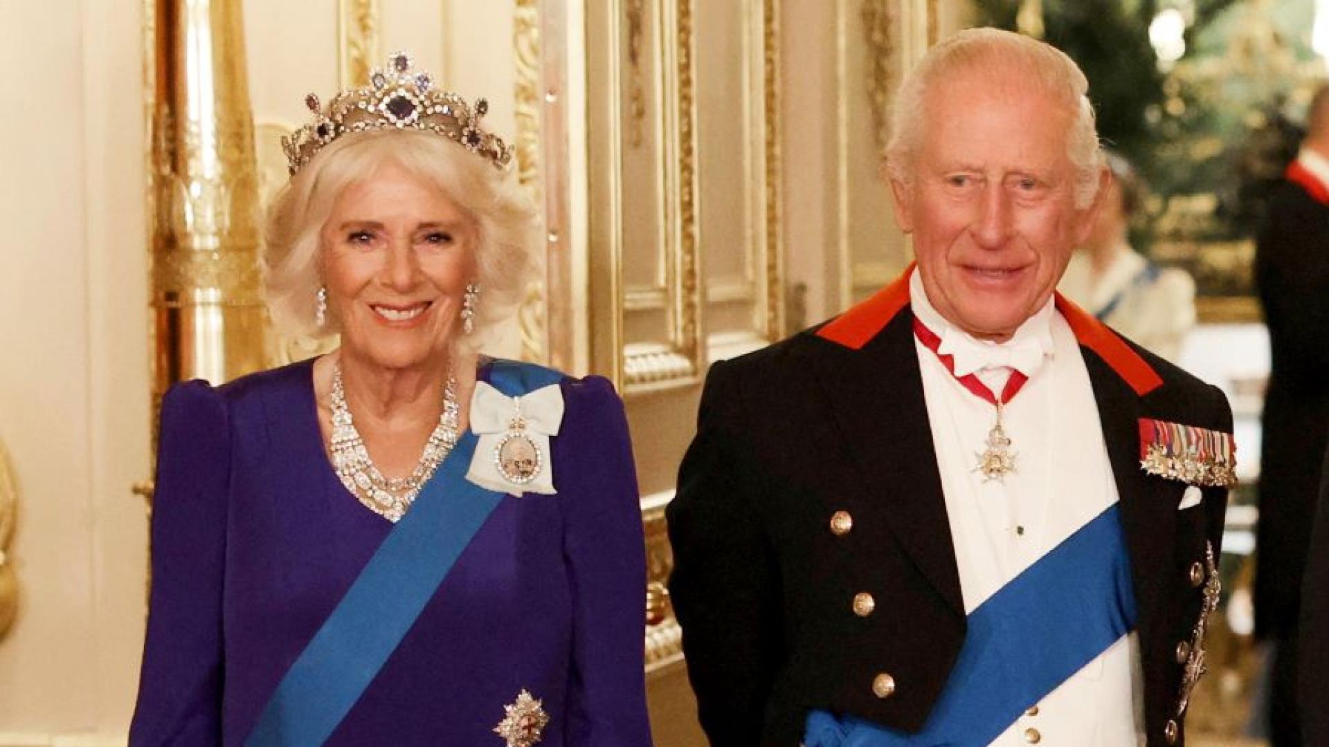 Британският крал Чарлз Трети и съпругата му кралица Камила ще