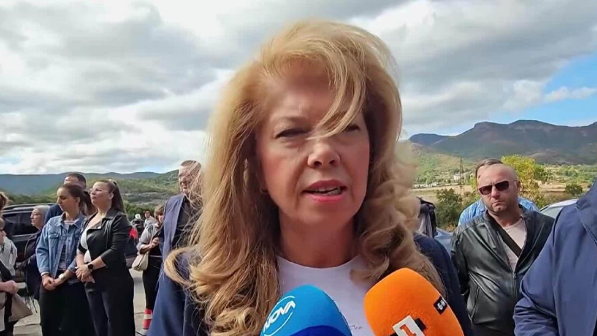 Вицепрезидентът Илияна Йотова отговори на изказване на лидера на ГЕРБ