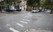 Крива пешеходна пътека шокира софиянци на столично кръстовище