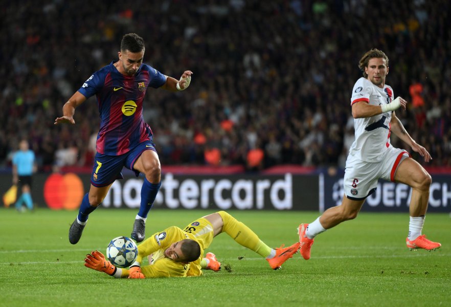 Барселона ПСЖ1