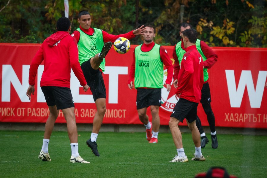 Тренировка на ЦСКА1