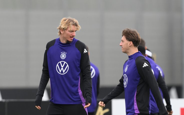 Ник Волтемаде се завърна към тренировките с Германия