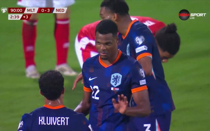 Малта - Нидерландия 0:4 /репортаж/