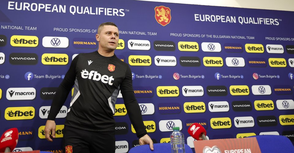 Пресконференция на Александър Димитров и Димитър Митов преди България Турция1