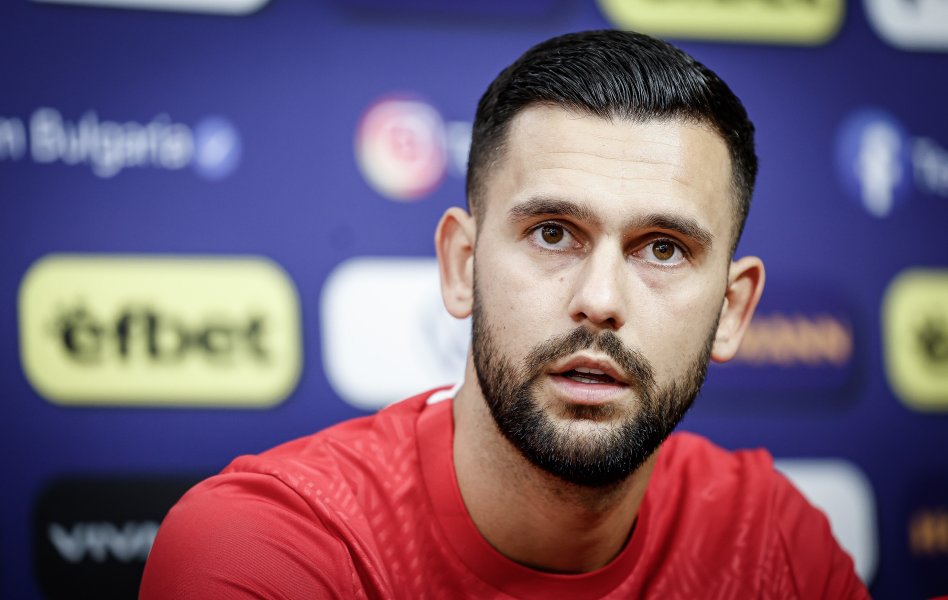 Пресконференция на Александър Димитров и Димитър Митов преди България Турция1