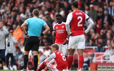 Йодегор аут за няколко седмици - Арсенал разкри тежестта на контузията на норвежеца