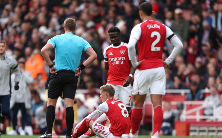 Йодегор аут за няколко седмици - Арсенал разкри тежестта на контузията на норвежеца
