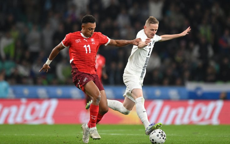 Словения и Швейцария не намериха път към гола