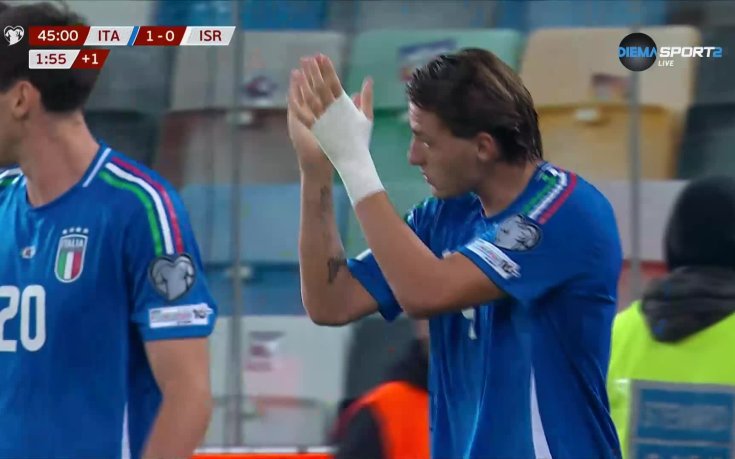 Две попадения на Ретеги гарантираха на Италия минимум бараж за Мондиал 2026