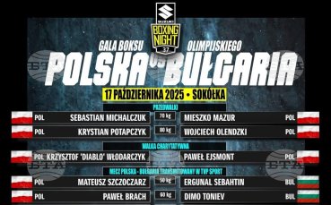 Националите ни по бокс ще участват в зрелищна гала вечер в Полша